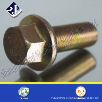 Óxido de aço Black Bolt Hex Bolt Flange Bolt